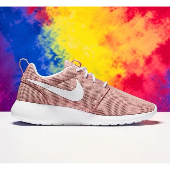 Nike Shoes - Nike Women's Roshe One Coral Stardust / White Running Shoes 844994-603 SIZE 8